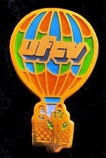 ufcv ballon pin, Verzenden, Nieuw, Transport, Speldje of Pin