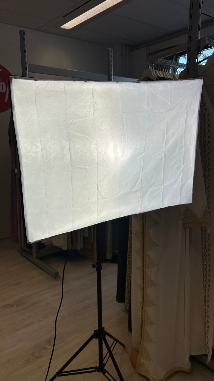 Studio lamp, Ophalen of Verzenden, Zo goed als nieuw, Lamp of Flitsset