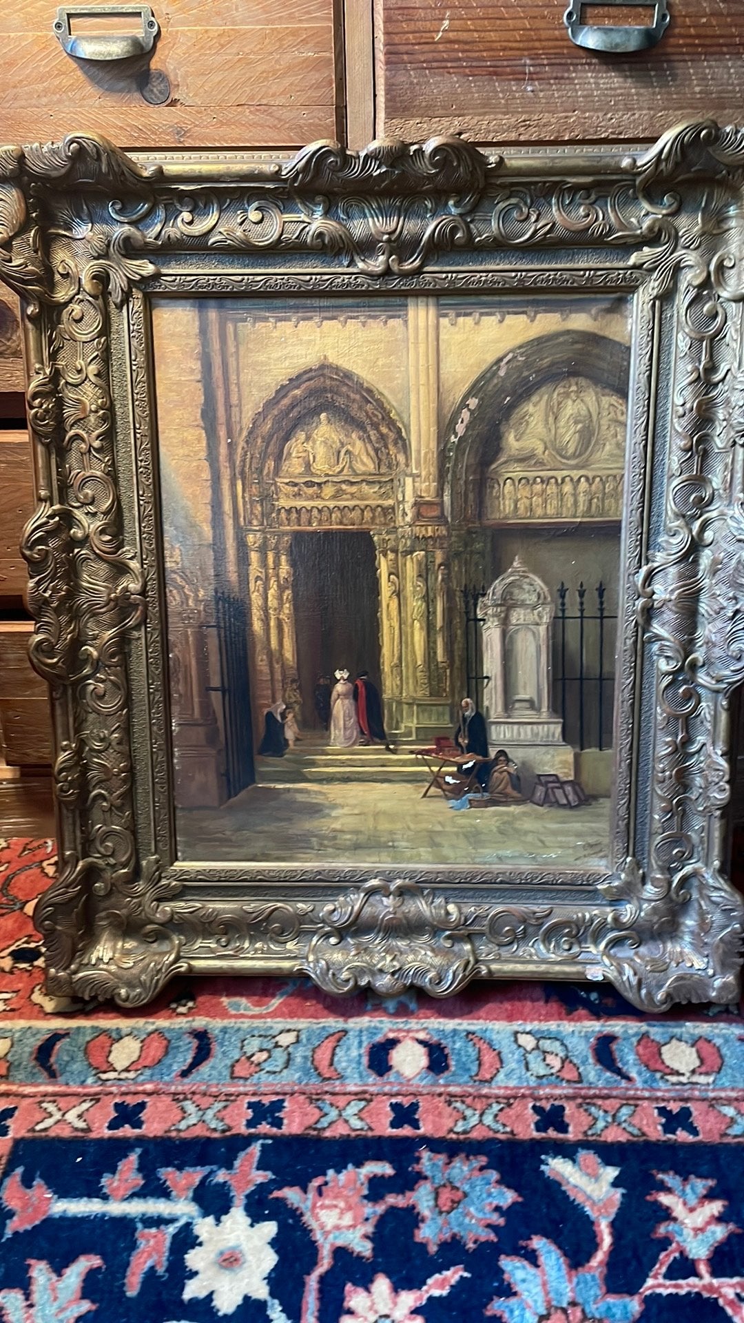 Schilderij antiek, Antiek en Kunst, Kunst | Schilderijen | Klassiek, Ophalen