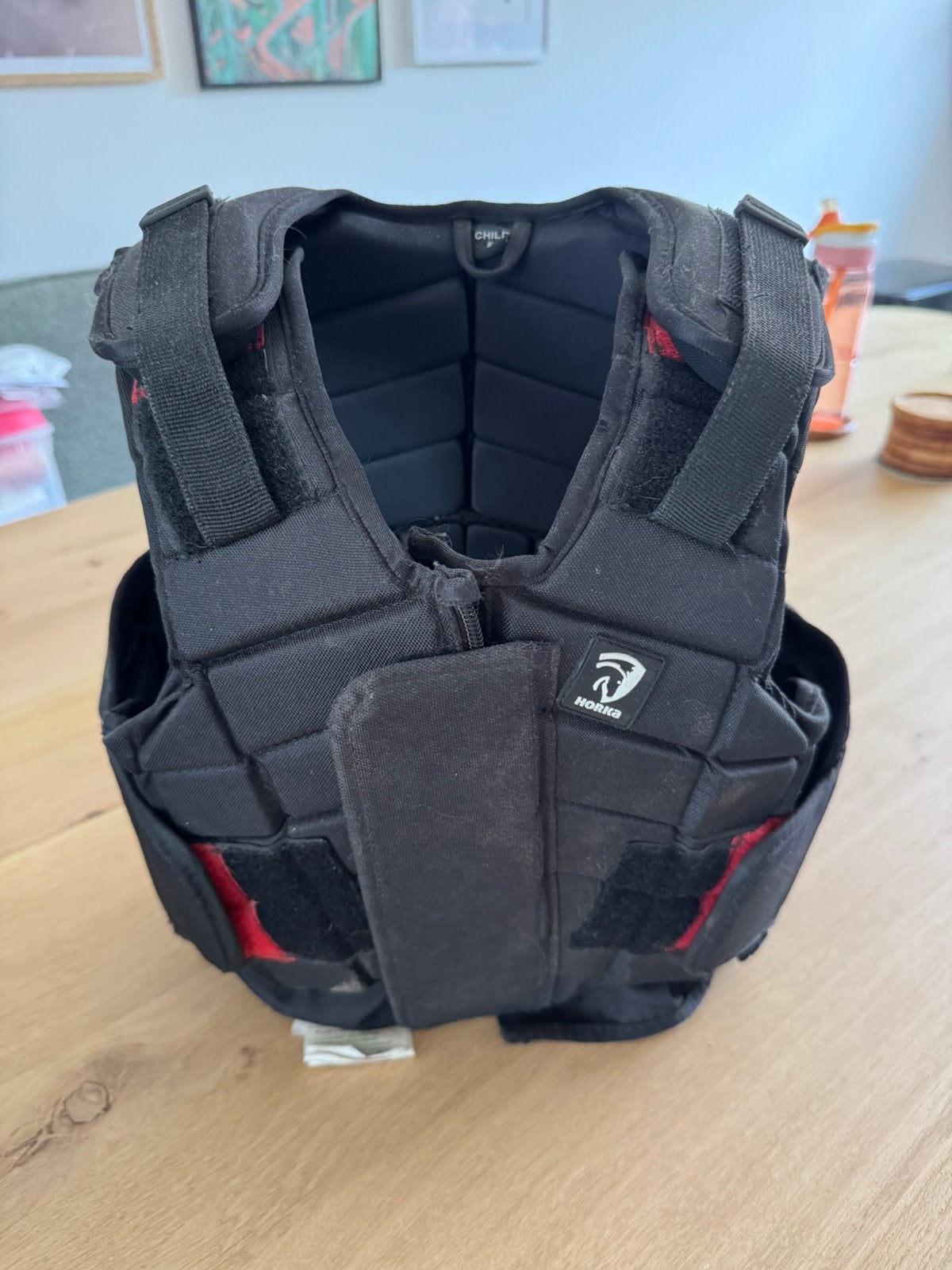 Bodyprotector Horka maat S, Ophalen, Ritssluiting, Gebruikt, Rijden