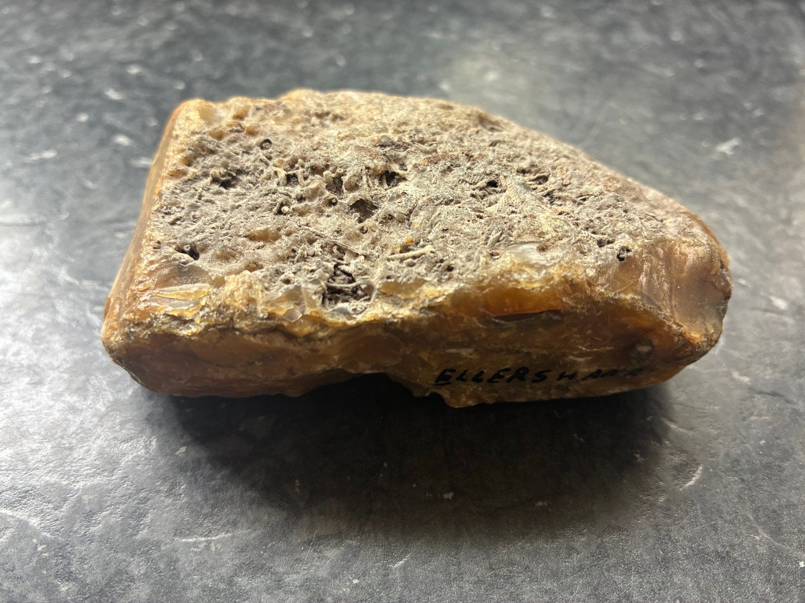 Stuk geagatiseerd koraal 10 x 6,5 x 3 cm, Ophalen of Verzenden, Fossiel