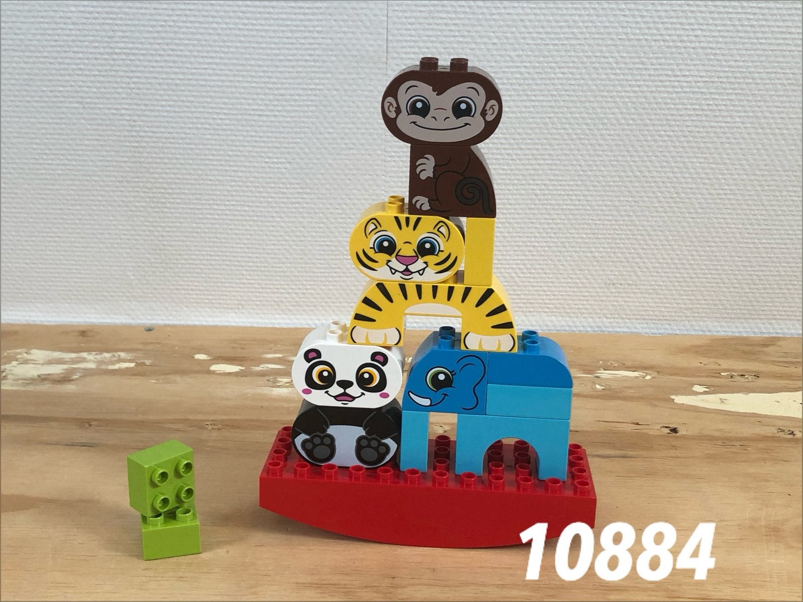 Duplo balancerende dieren 10884 (compleet) 9, Ophalen of Verzenden, Zo goed als nieuw, Complete set, Duplo