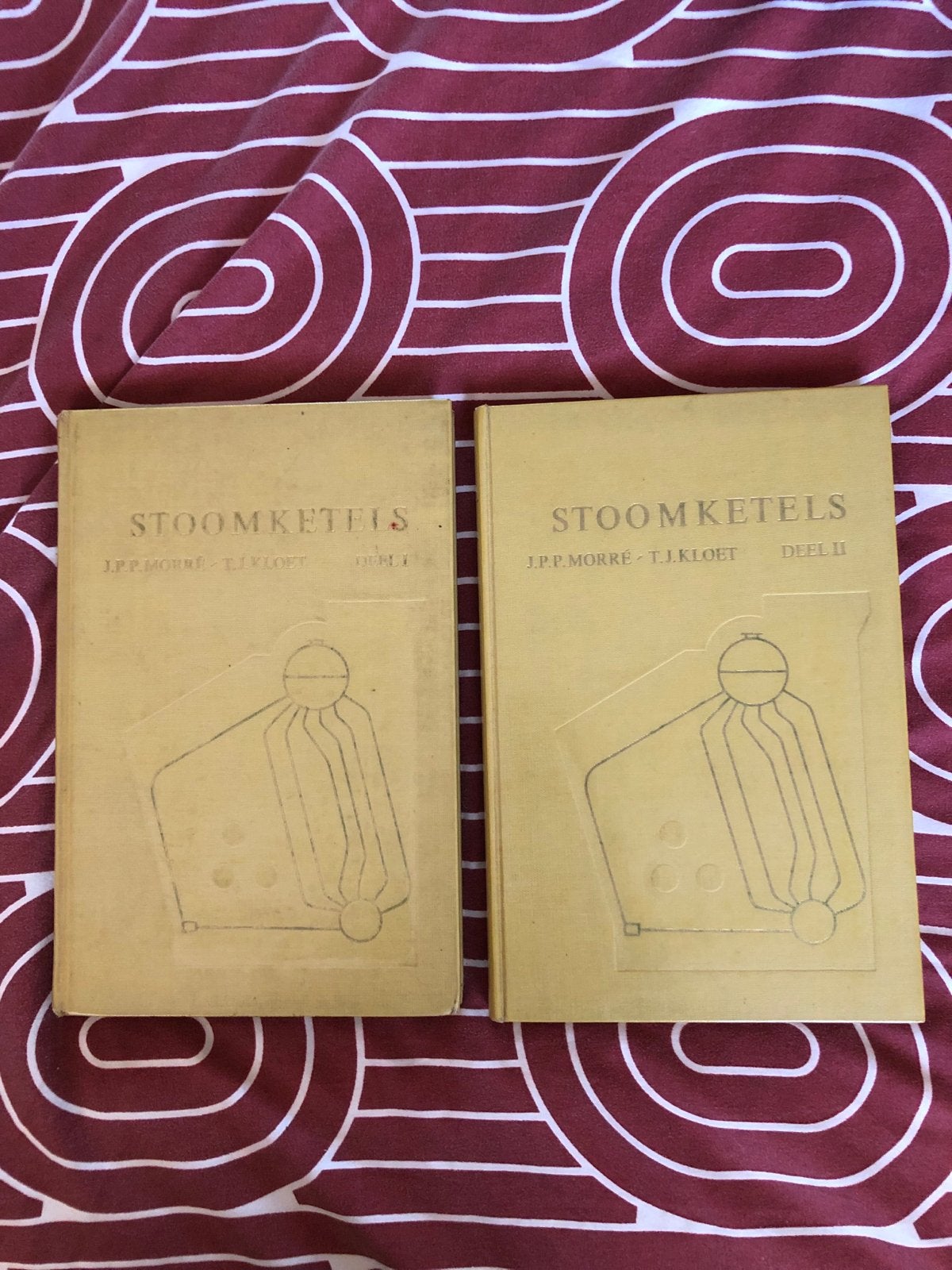 Stoomketels J.P.P. Morre - T.J. Kloet (Deel I & II), Boeken, Ophalen, Gelezen, Werktuigbouwkunde