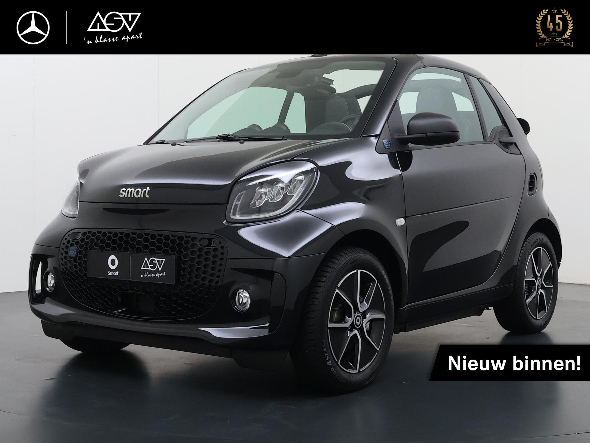 Smart fortwo cabrio EQ | Stoelverwarming | Verwarmd Stuurwie, Auto's, Smart, Automaat, Achterwielaandrijving, Gebruikt, Automatische klimaatregeling