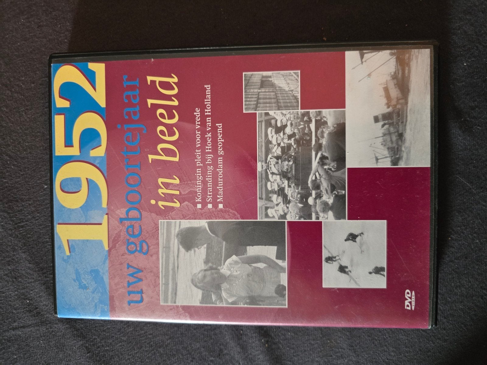 Uw geboortejaar 1952 in beeld - DVD, Cd's en Dvd's, Gebruikt, Alle leeftijden, Nederlands, Politiek of Geschiedenis