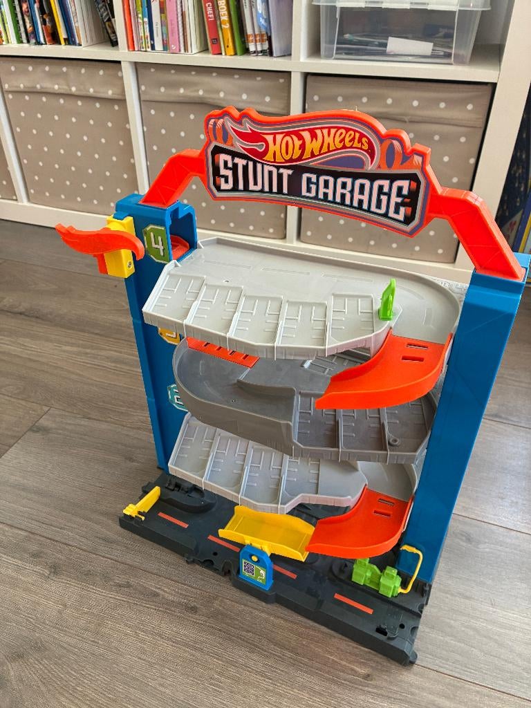 Hot Wheels City Stuntgarage, Ophalen, Hot Wheels, Handmatig, Racebaan