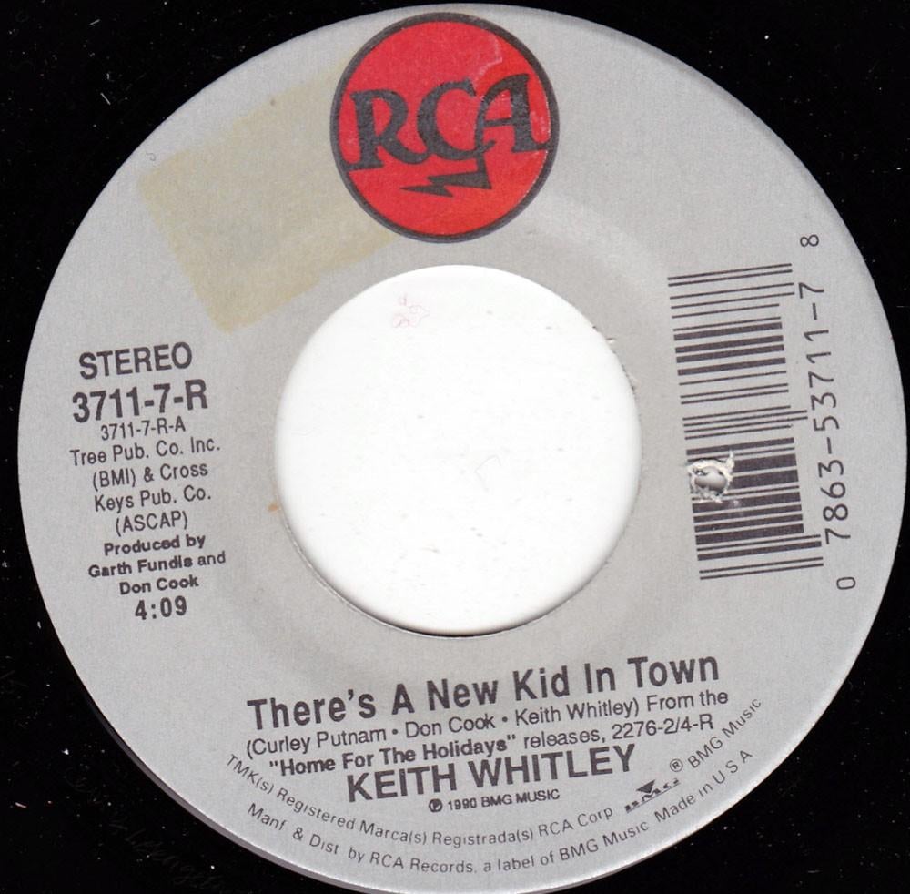 Keith Whitley - There's A New Kid In Town 7"45, 7 inch, Single, Ophalen of Verzenden, Zo goed als nieuw