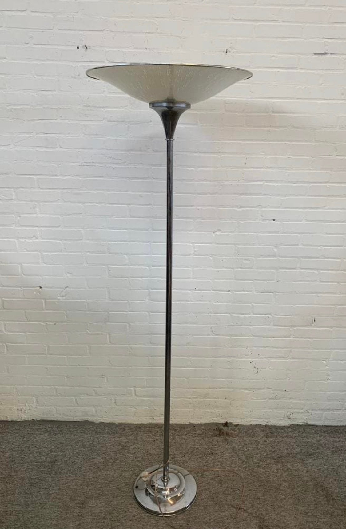 Lamp Vintage W.H.Gispen model vloerlamp jaren 50., Huis en Inrichting, Ophalen of Verzenden