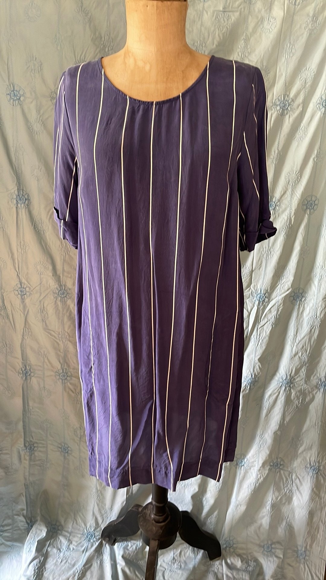 Jurk van kyra en co maat M/L, Kleding | Dames, Maat 38/40 (M), Blauw, Ophalen of Verzenden, Zo goed als nieuw