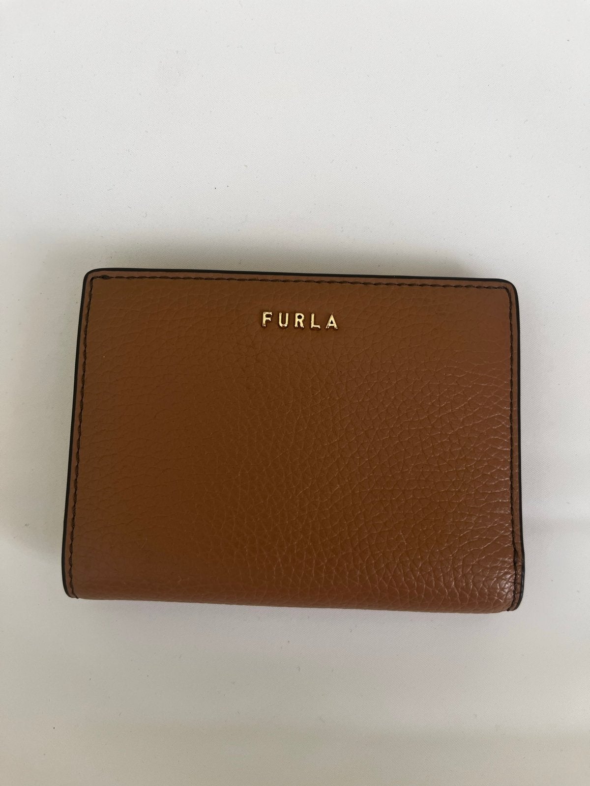 Furla Leren Portemonnee - Bruin, Sieraden, Tassen en Uiterlijk, Overige merken, Bruin, Ophalen of Verzenden, Zo goed als nieuw