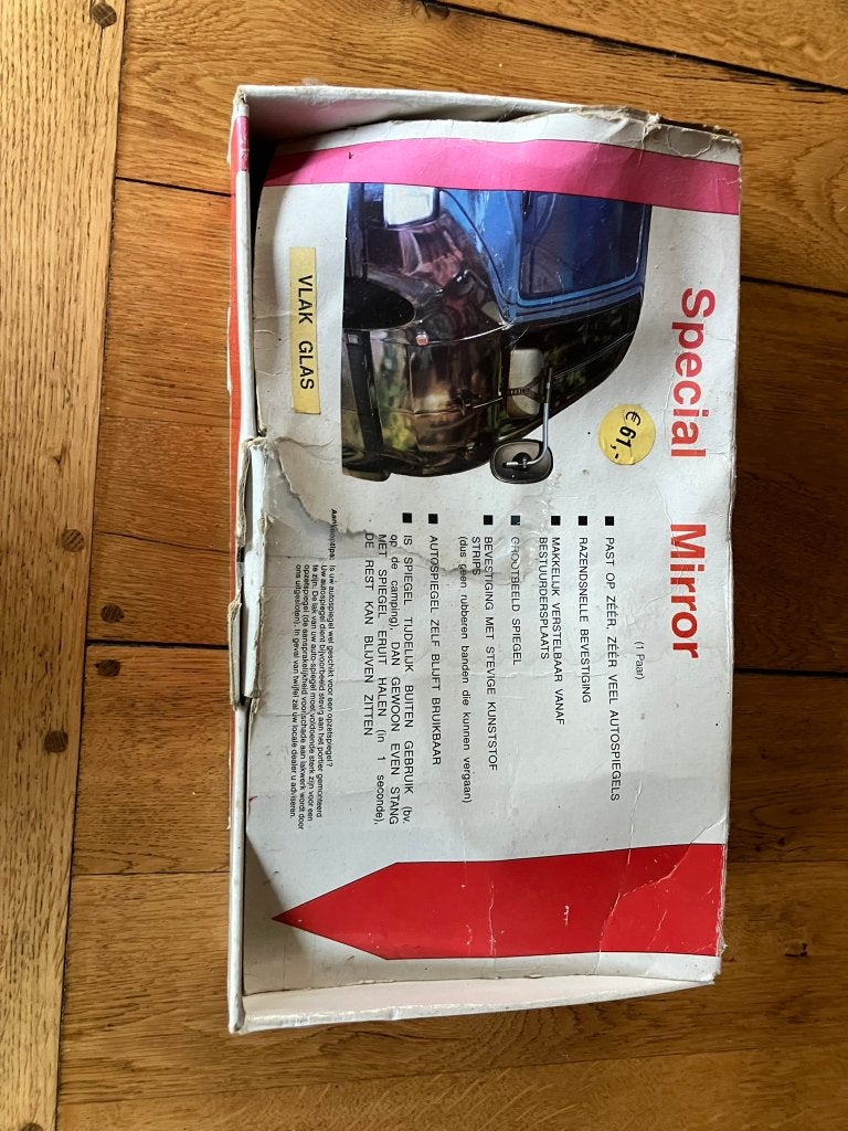 Caravan/ aanhanger spiegels, Ophalen, Gebruikt