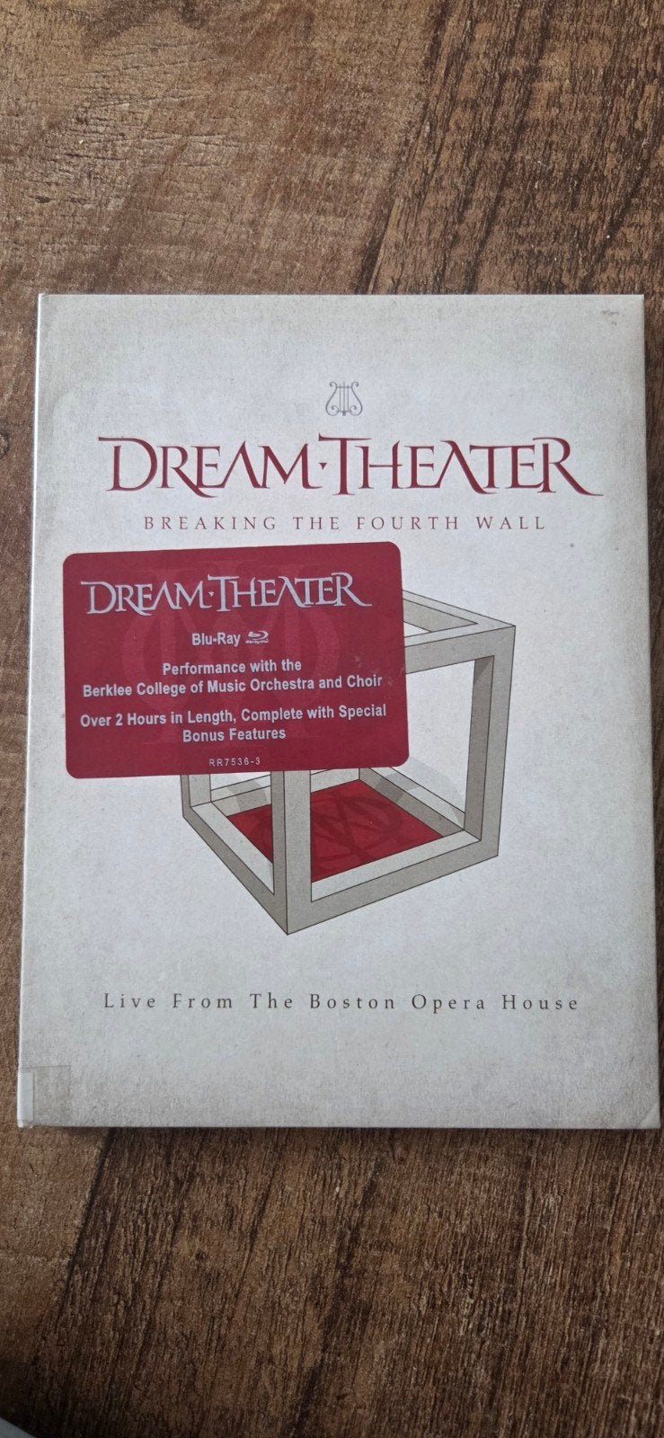 Dream Theater - Breaking the Fourth Wall Blu-ray, Muziek en Concerten, Engels, Alle leeftijden, Inclusief boekje