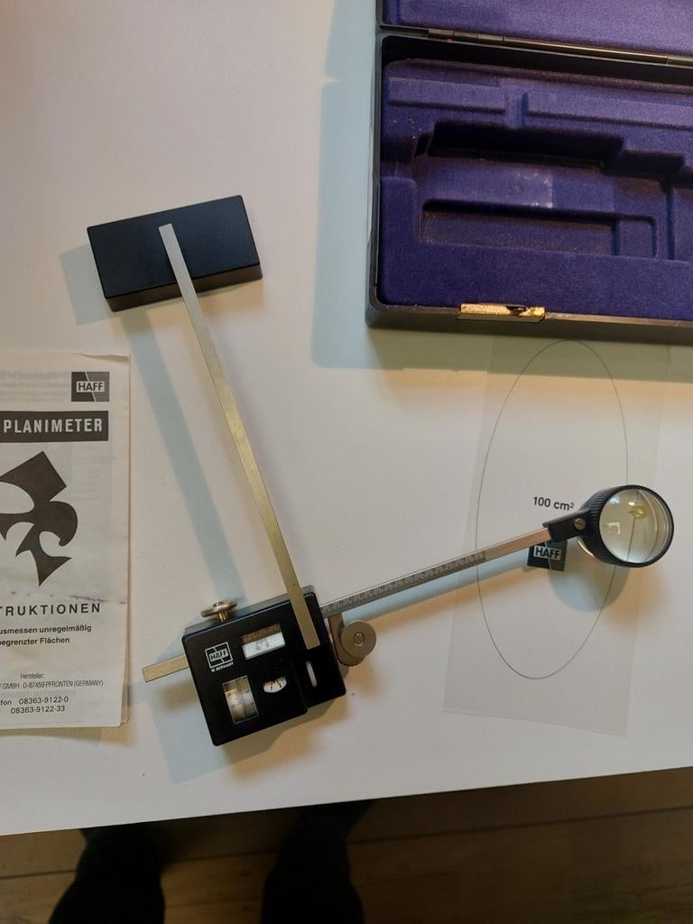 planimeter Haff 313E professionele staat, Ophalen of Verzenden