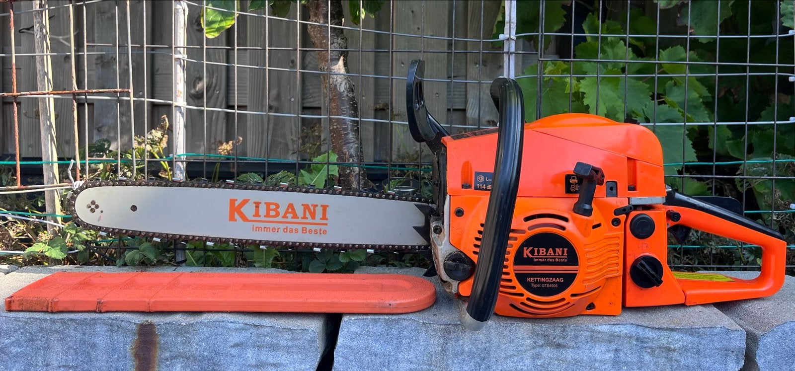 Kibani Kettingzaag GTS4505 - Goede staat, Ophalen, Gebruikt, 1200 watt of meer, Kettingzaag
