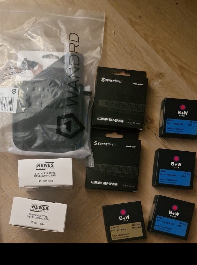Nieuwe B+W en Sensei Pro camera filters en step-up rings, Ophalen, Minder dan 50 mm, B+W, Nieuw