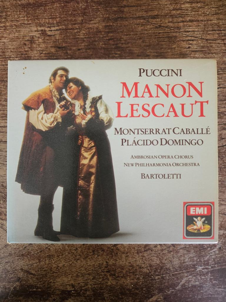Puccini: Manon Lescaut - Montserrat Caballé, Plácido Domingo, Ophalen of Verzenden, Romantiek, Gebruikt, Opera of Operette