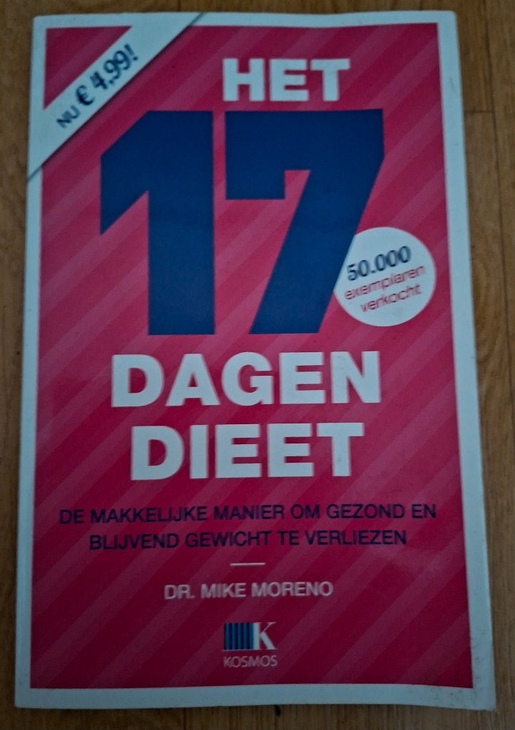 Het 17 Dagen Dieet - Dr. Mike Moreno, Ophalen of Verzenden, Zo goed als nieuw, Dieet en Voeding, Dr. Mike Moreno