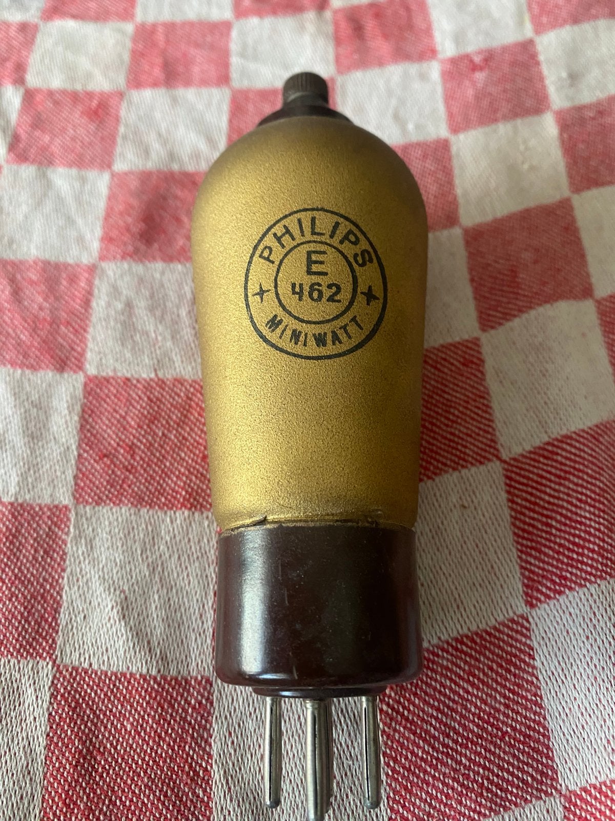 Antieke radio buis philips miniwatt E 462 goed, Verzenden