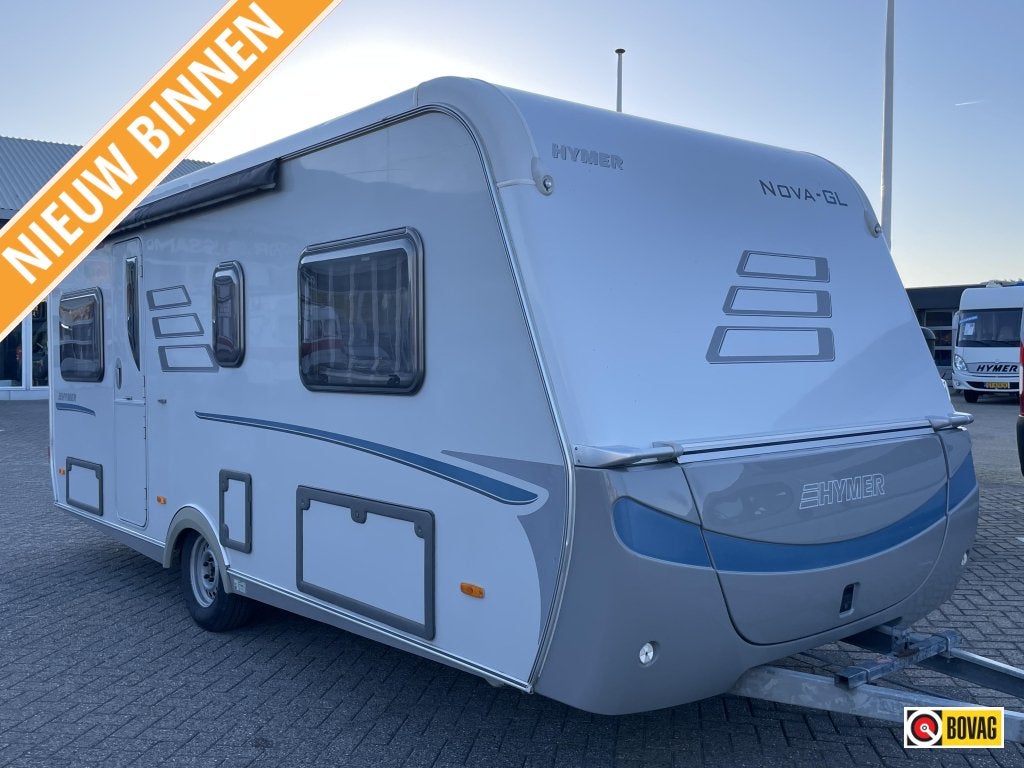 Hymer Eriba Nova 530 GL SCHOTEL/LUIFEL/ENKELE BEDDEN, Schokbreker, Rondzit, Bedrijf, Hymer
