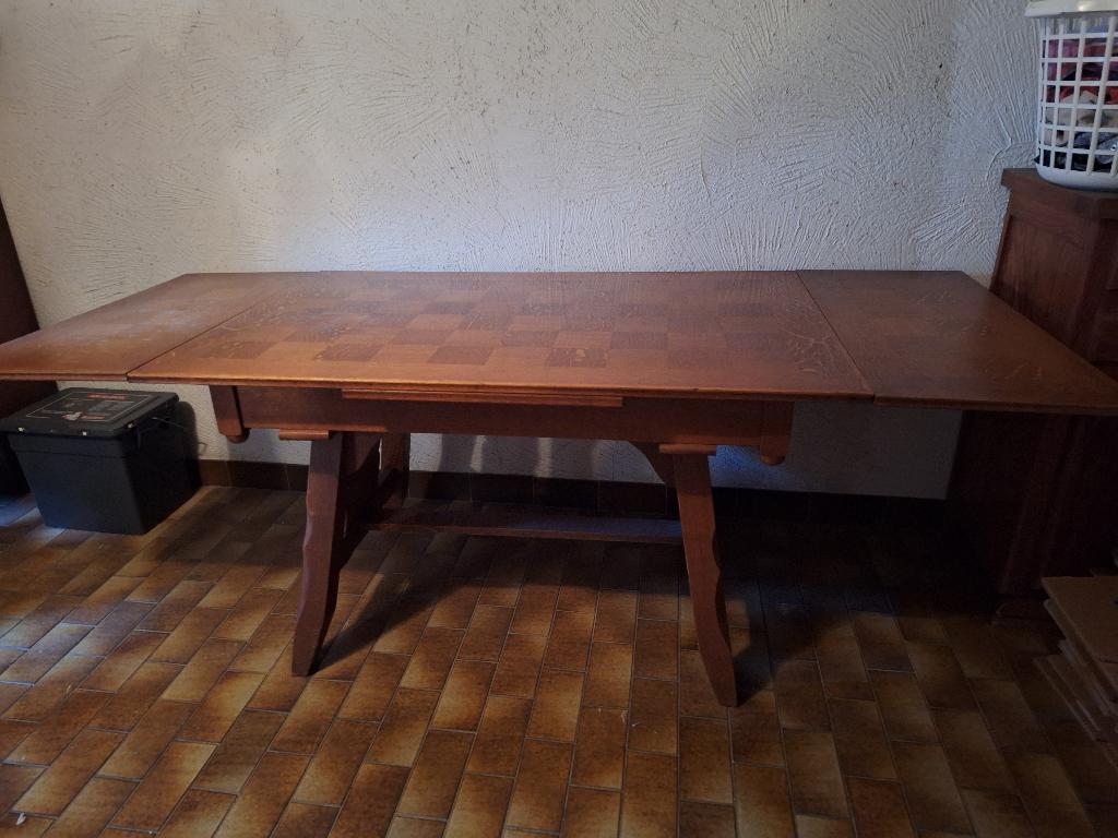 Houten vintage tafel, Antiek en Kunst, Antiek | Meubels | Tafels, Ophalen