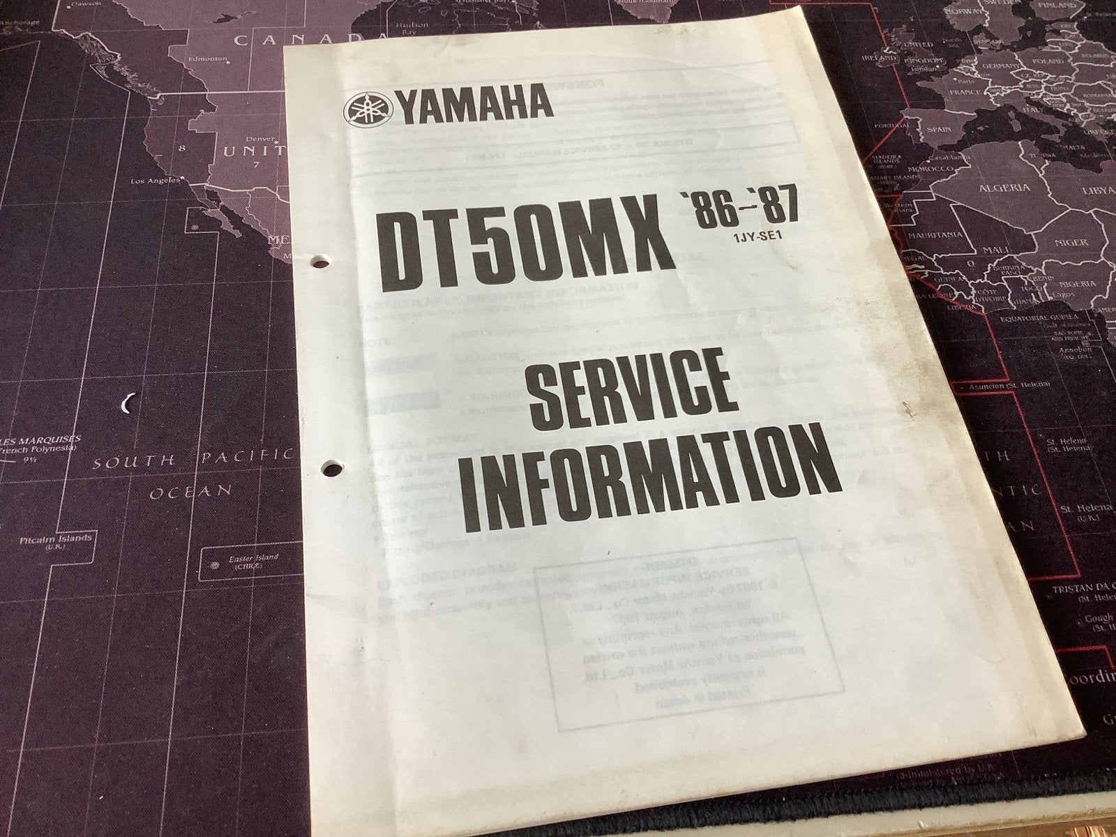Yamaha DT50MX Service Informatie Handleiding '86-'87. (10), Verzenden