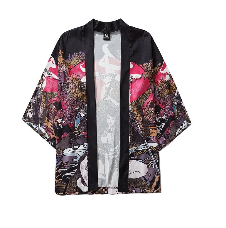 Japans shirt 009 (kimono dames heren traditioneel), Kleding | Heren, Verzenden, Nieuw, Overige maten
