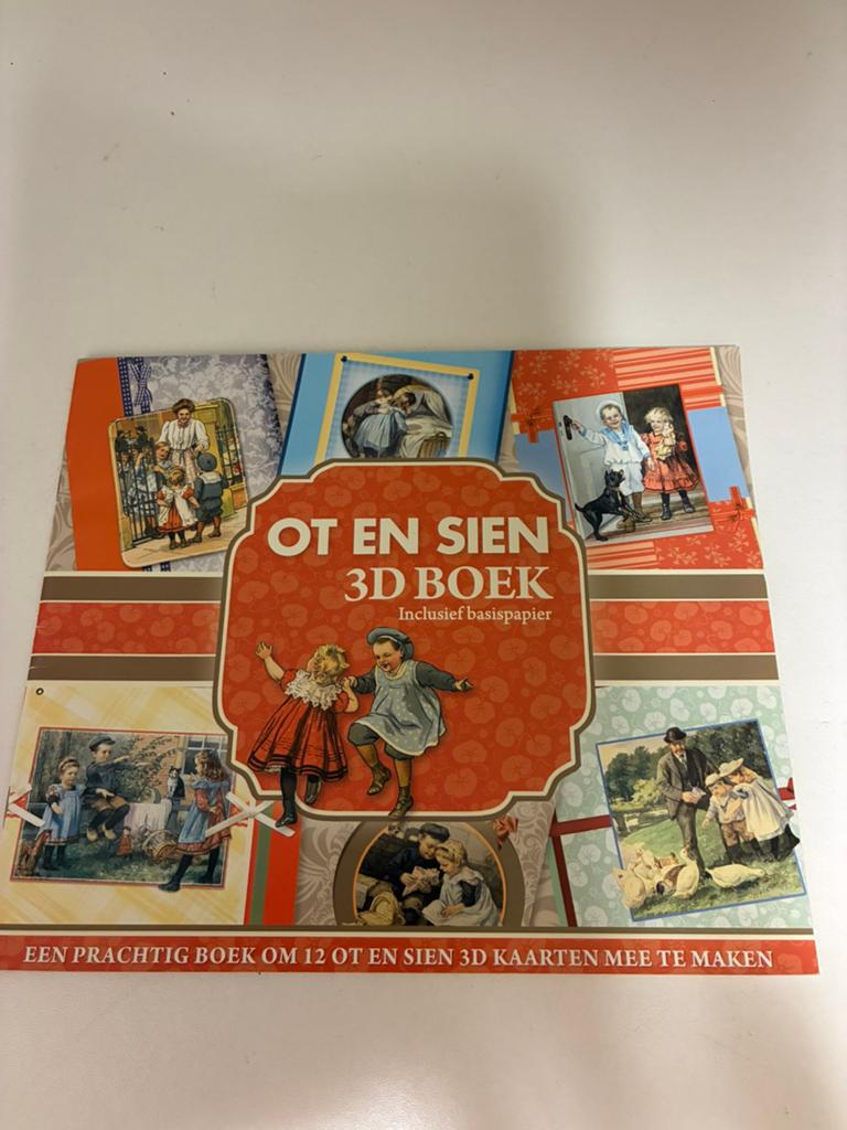 Ot en Sien 3D Boek inclusief basispapier (nieuw), Ophalen of Verzenden, Nieuw, Overige thema's, Overige typen