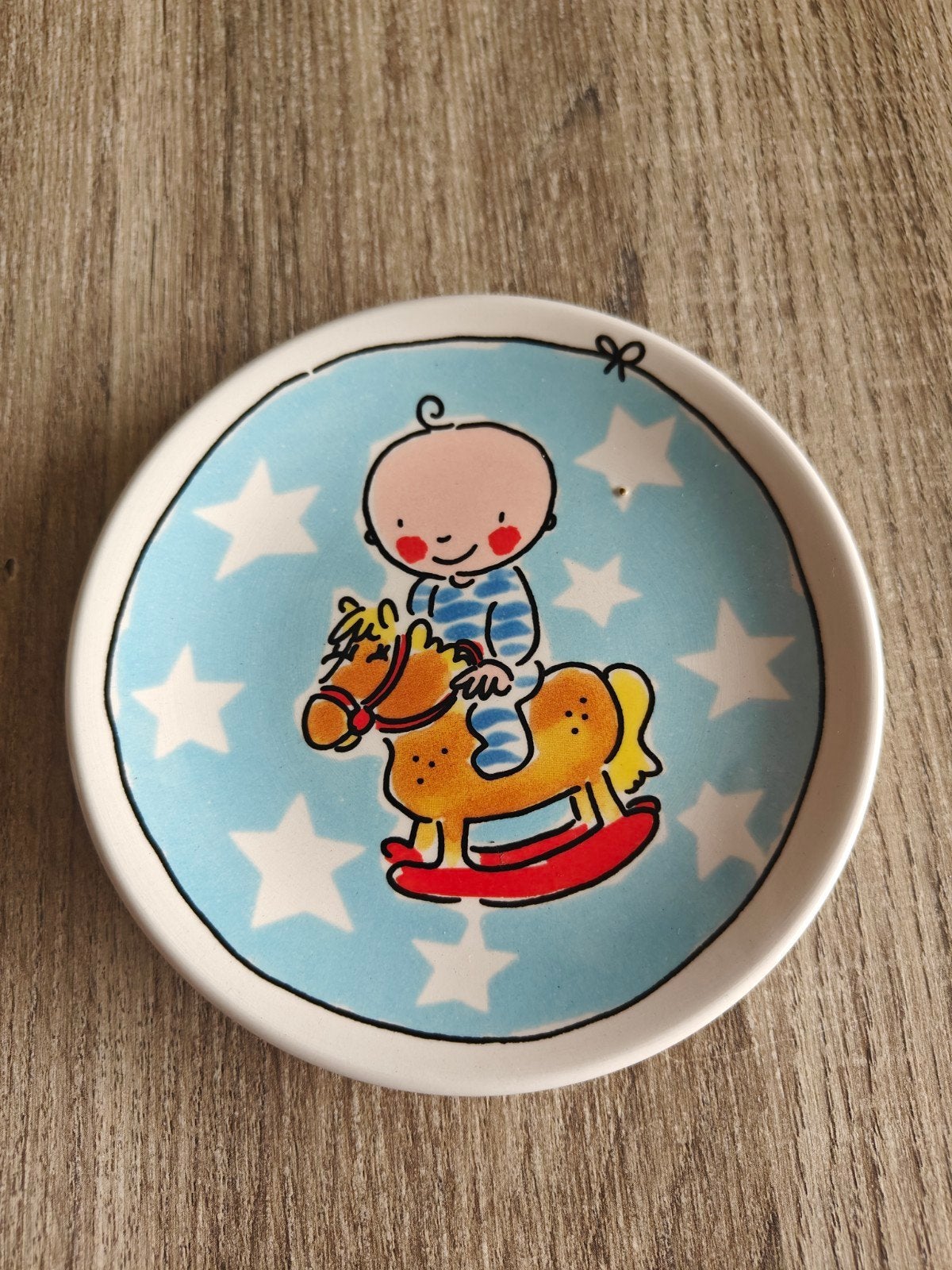 Blond Amsterdam Petit Four Baby Boy ⌀12cm, Nieuw, Ophalen of Verzenden, Schaal of Schalen, Modern