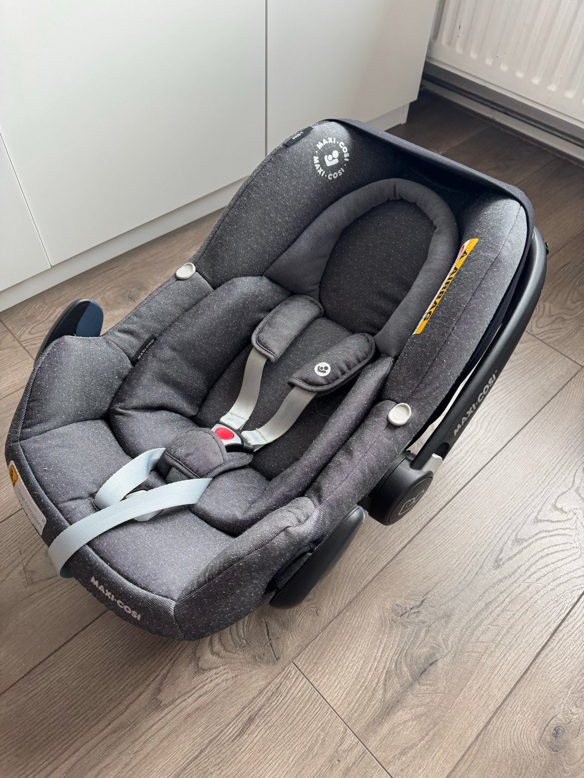 Maxi-Cosi Rock autostoel Sparklgrey - Zo goed als nieuw, Autogordel of Isofix, Ophalen of Verzenden, Zo goed als nieuw, 0 t/m 13 kg