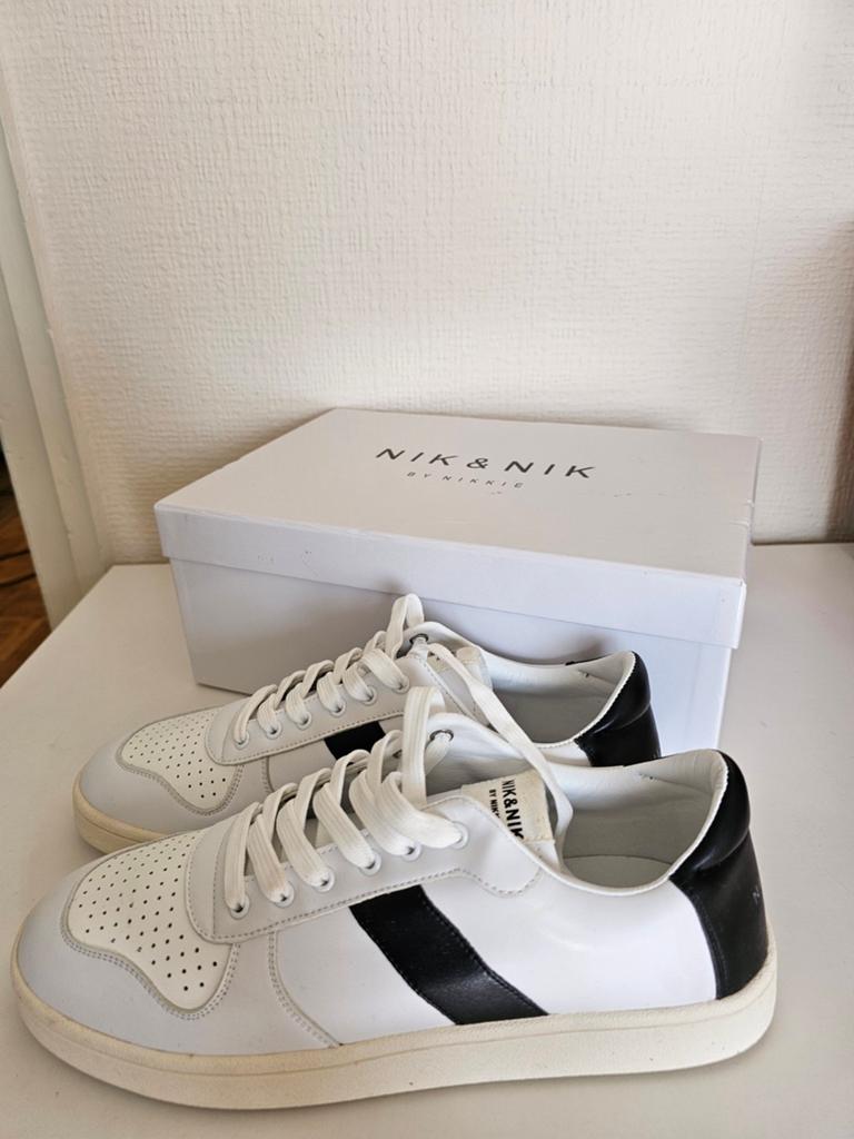 Nieuwe Nik & Nik by Nikkie sneakers maat 41 in doos, Wit, Nieuw, Ophalen of Verzenden, Sneakers of Gympen