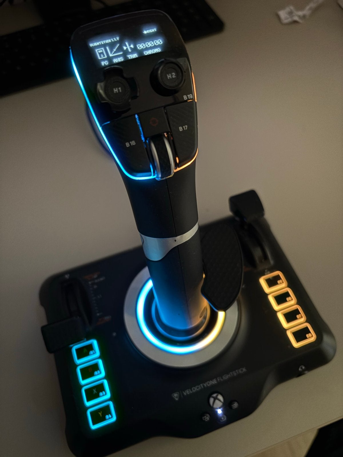 Turtle Beach VelocityOne Flightstick Xbox/PC, Xbox, Zo goed als nieuw, RGB verlichting, Overige typen