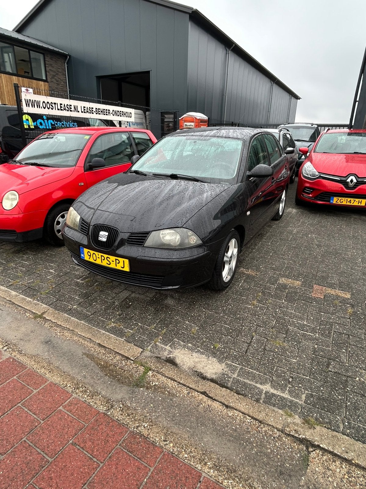 Seat Ibiza LPG 1.4 16V 55KW 2004 Zwart, Voorwielaandrijving, Zwart, 4 cilinders, Origineel Nederlands