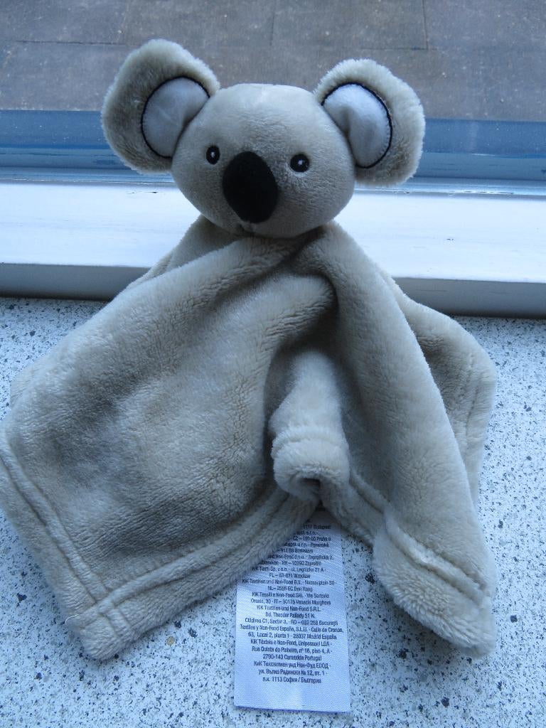 Knuffeldoek van een koala koalabeer vmerk Ergee rammeltje, Overige merken, Beer, Grijs, Ophalen of Verzenden
