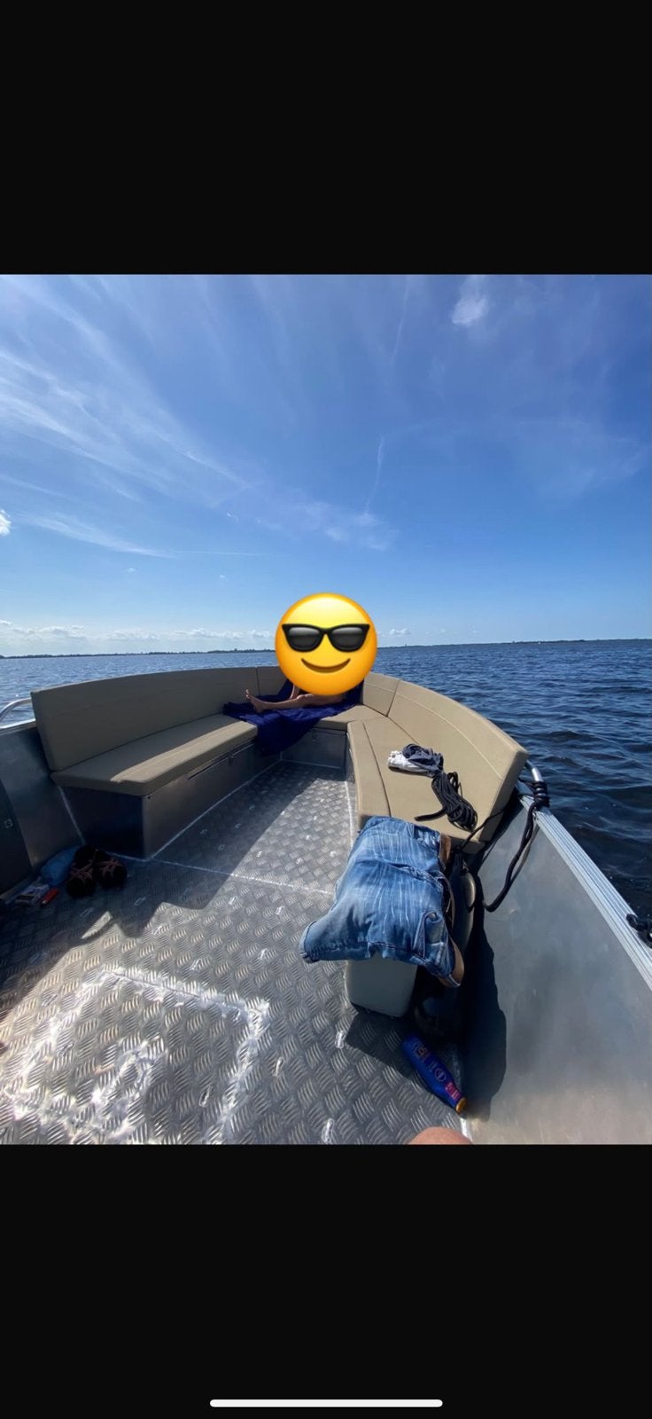 Aluminium boot, Ophalen, Zo goed als nieuw, Aluminium, Biminitop