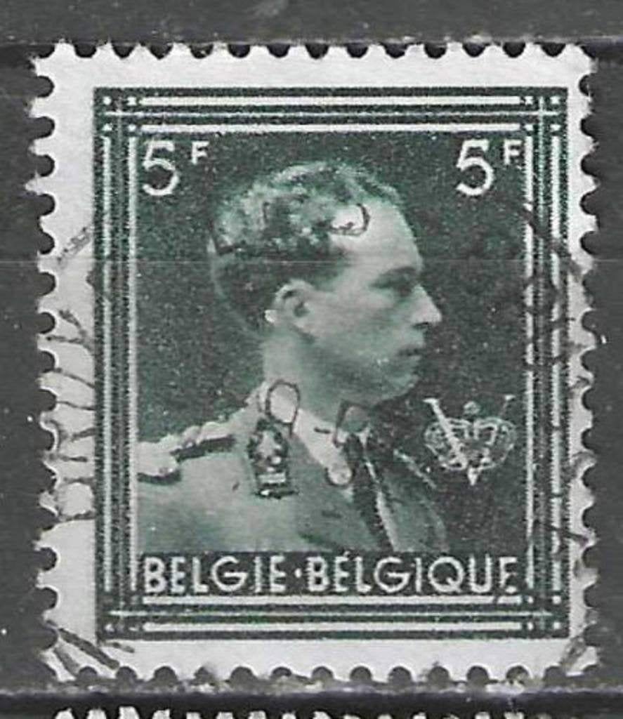 Belgie 1956/1957 - Yvert/OBP 1007 - Leopold III (ST), Verzenden, Gestempeld, Koninklijk huis