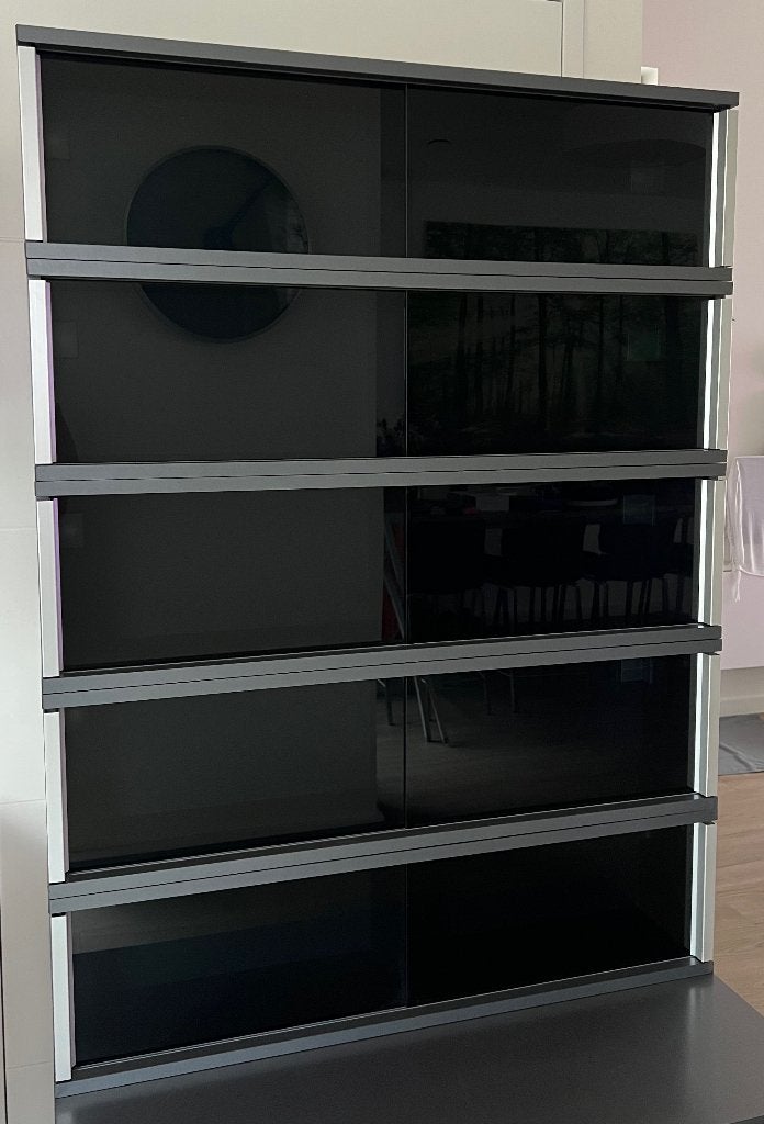 Ikea Kaxas dvd/cd-kasten (en tv-meubel), Huis en Inrichting, Ophalen, Gebruikt, Hout, Cd's of Dvd's