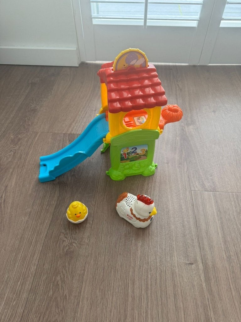 Vtech Kim Kip Kippenhok met kuiken, Ophalen, Gebruikt, 6 maanden tot 2 jaar