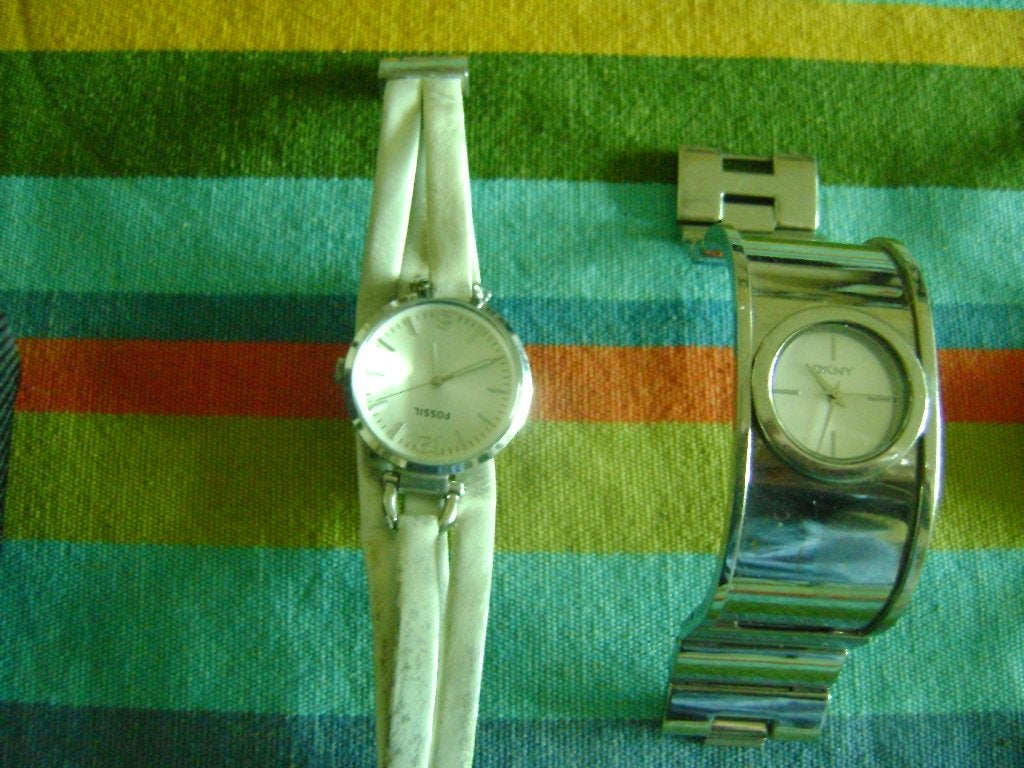 4 horloges dames merk 3x fossil 1xdkny, Sieraden, Tassen en Uiterlijk, Horloges | Dames, Ophalen of Verzenden, Zo goed als nieuw
