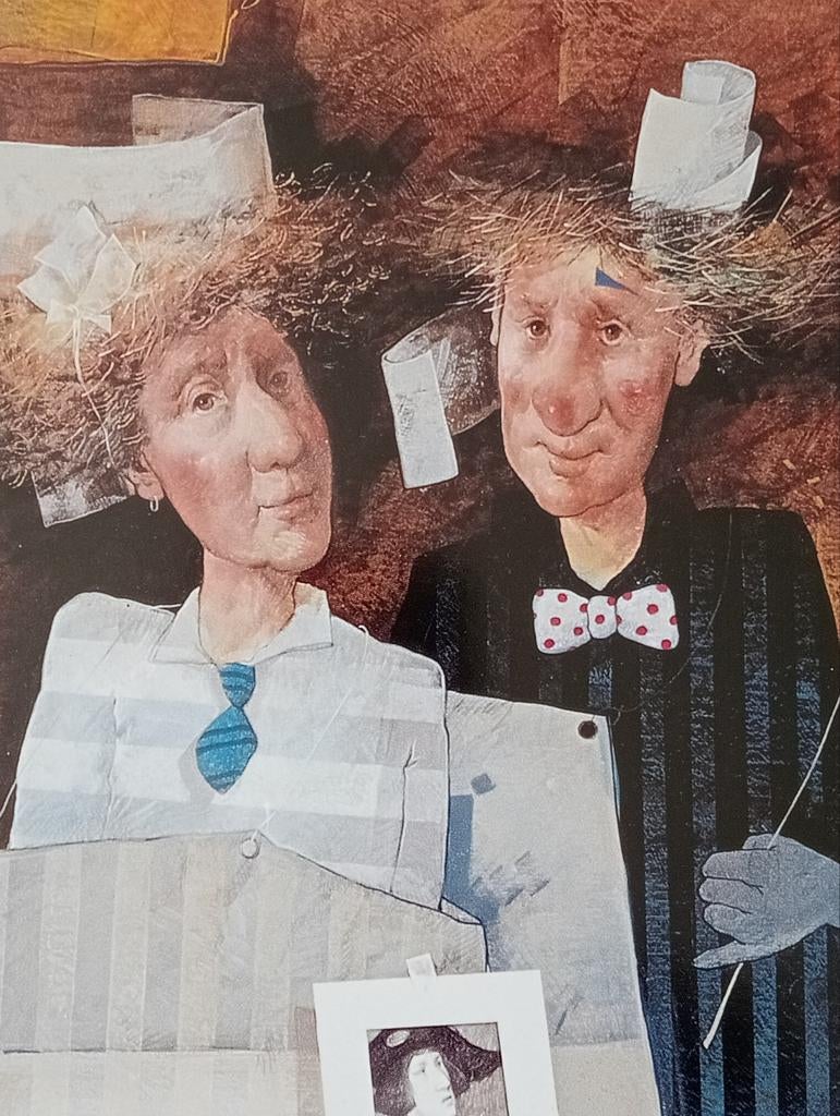 Manuel Lopez Herrera print, Antiek en Kunst, Ophalen of Verzenden