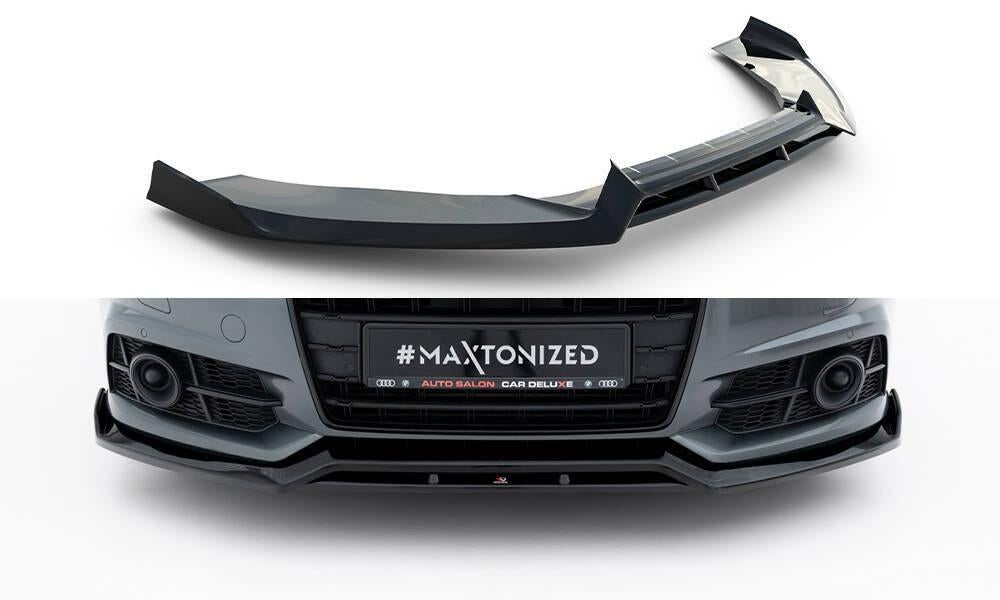 Voorlip sideskirt spoiler diffuser - Audi S6 C7 15-17, Ophalen of Verzenden