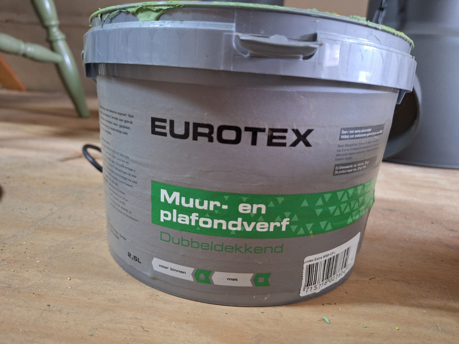 Gratis muurverf, Ophalen, Wit
