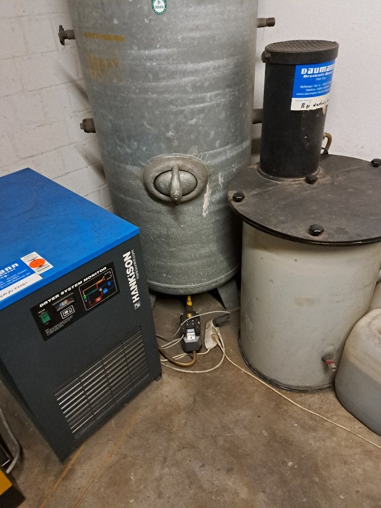 compressor compleet, Doe-het-zelf en Verbouw, Compressors, Ophalen, 400 tot 800 liter/min, Zo goed als nieuw, 6 tot 10 bar