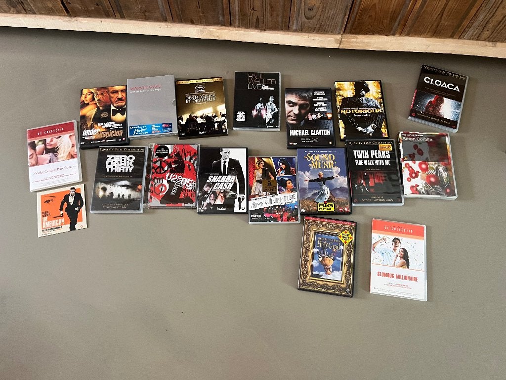 Dvd’s samen €15 Twin Peaks, The American sound of music, Alle leeftijden, Ophalen, Zo goed als nieuw