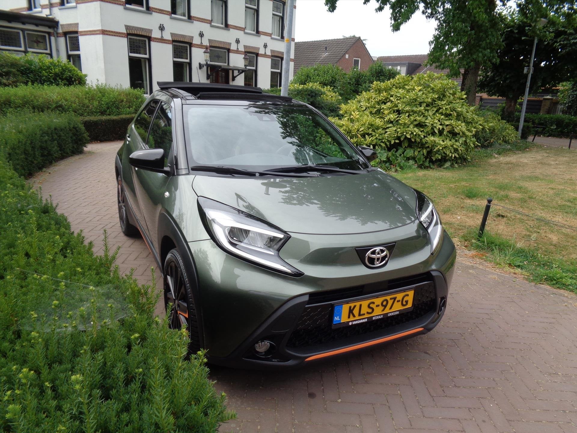 TOYOTA Aygo X 1.0 VVT-i MT 72pk Limited Cabrio , bij Toyota, Auto's, Toyota, 12 maanden, LED verlichting, Gebruikt, 4 stoelen