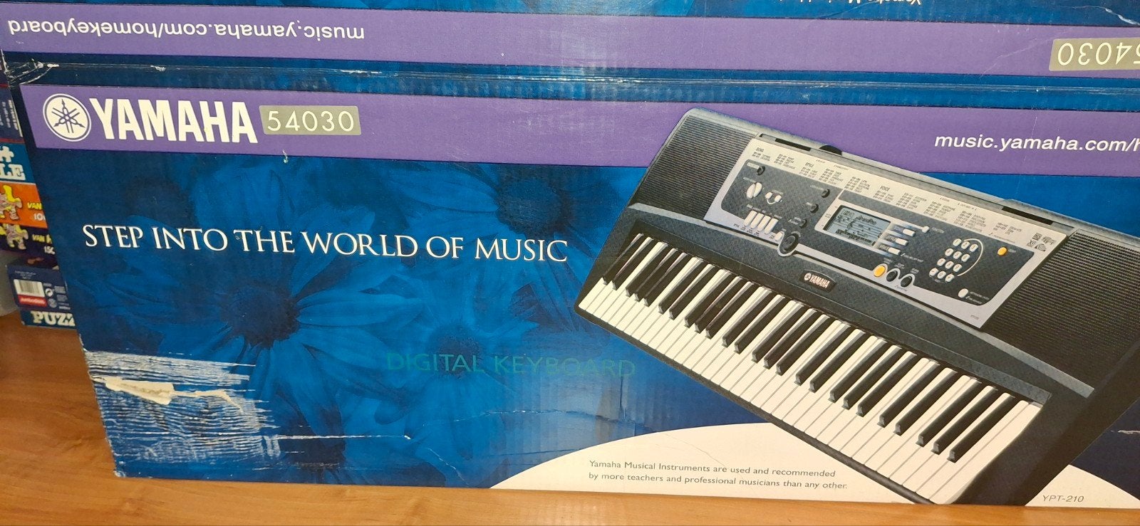 Yamaha Portatone YPT-210 Keyboard met standaard, Ophalen, Yamaha, Met standaard, 61 toetsen
