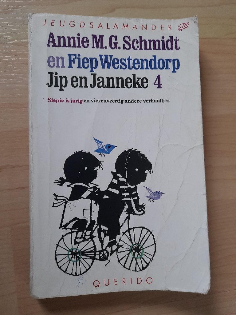 JIP EN JANNEKE Deel 4 Annie MG Schmidt, Boeken, Ophalen of Verzenden, Gelezen, Fictie algemeen