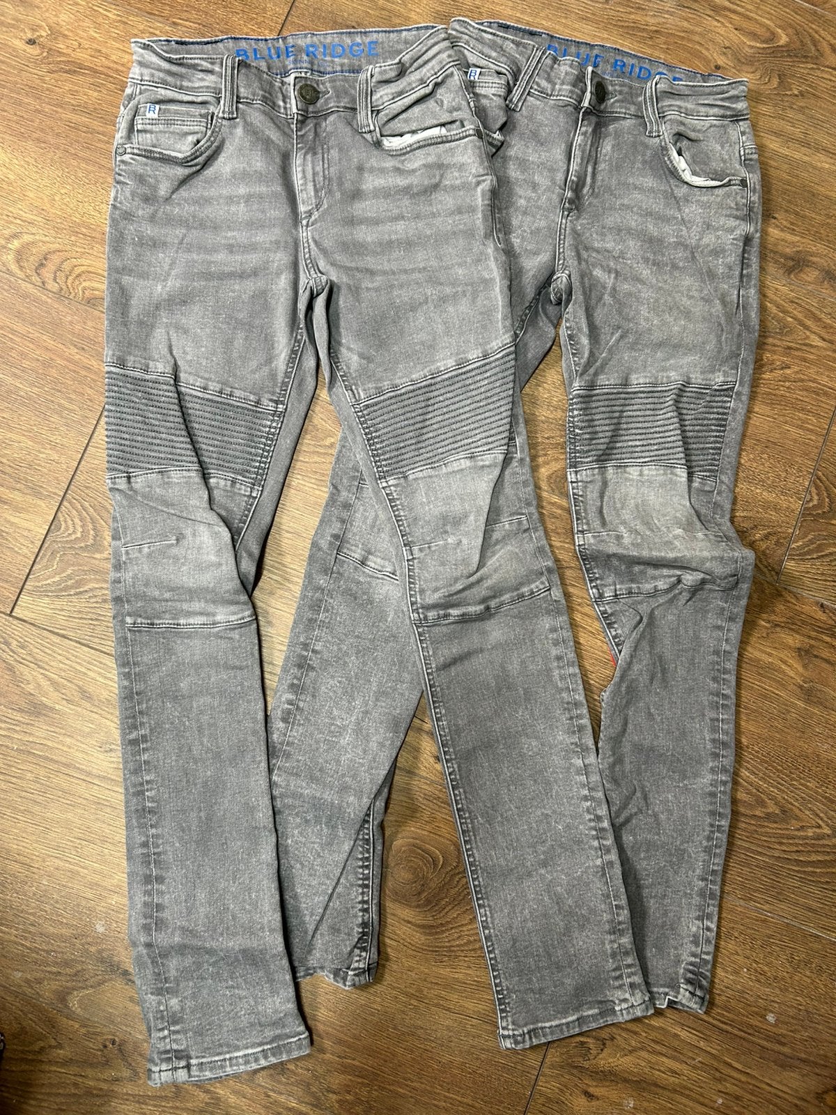2x skinny stoere broeken 152, Kinderen en Baby's, Kinderkleding | Maat 152, Ophalen of Verzenden, Zo goed als nieuw, Jongen of Meisje