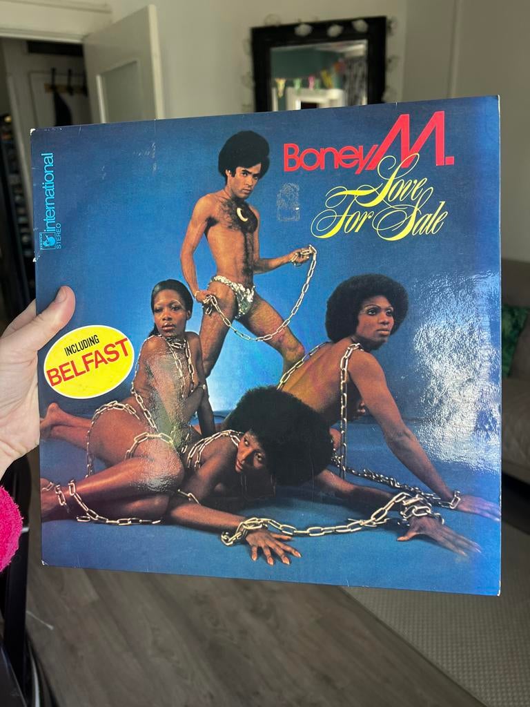 Boney M. - Love For Sale LP (1977) - Disco Klassieker, Cd's en Dvd's, Vinyl | Pop, Gebruikt, Originele persing, Ophalen of Verzenden