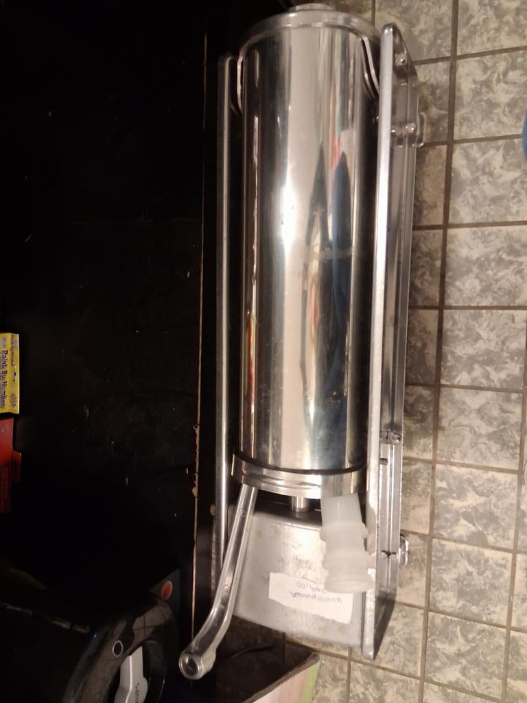 Worstmachine RVS - Handmatig, Ophalen of Verzenden, Gebruikt