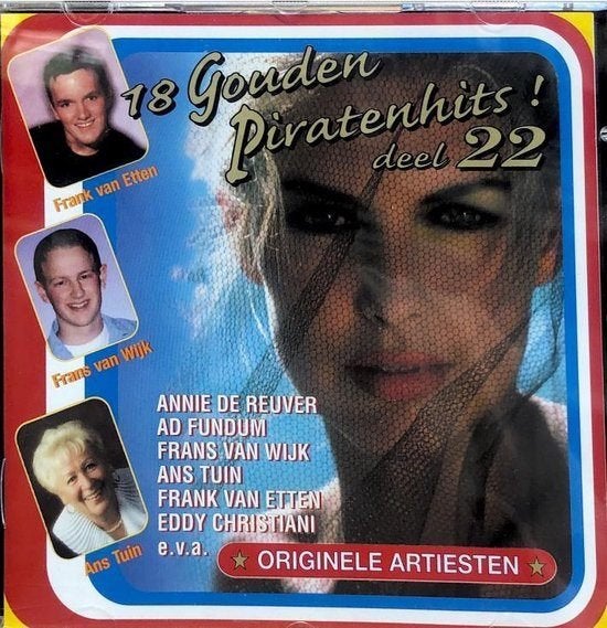 18 Gouden Piratenhits Deel 22  Originele CD Nieuw, Cd's en Dvd's, Ophalen of Verzenden, Nieuw in verpakking, Album